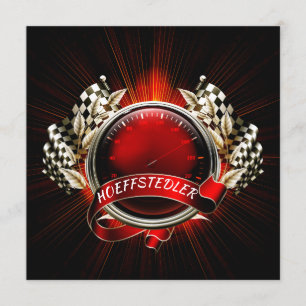 Convite para Evento de Raça de Corrida