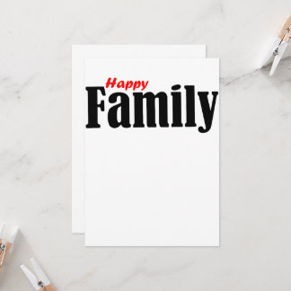 Convite para Família Feliz - Vibrações Divertidas