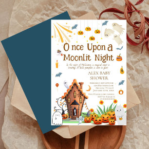 Convite para Fantasmas do Chá de fraldas de Bompki