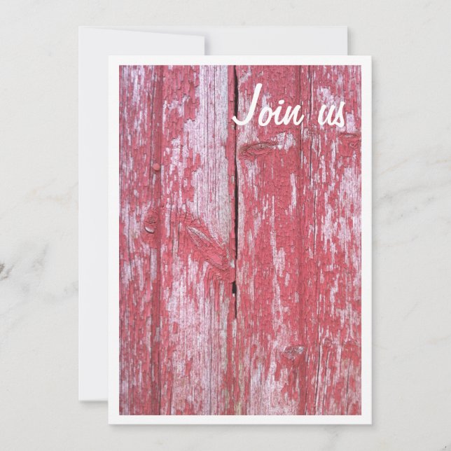 Convite para Fazenda de Colheita (Frente)