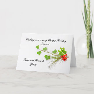 Convite para férias de maré, santo, pinheiro e bag