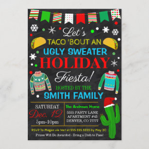 Convite para Férias Feriadas, Ugly Sweater