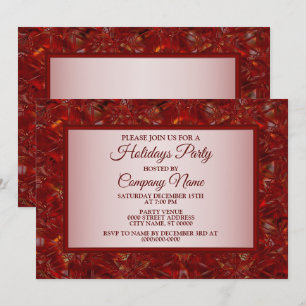 Convite para Férias Legais do Partido do Natal Ver