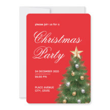 Convite para Festa da Árvore de Natal