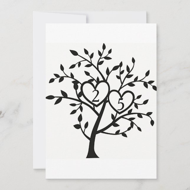 CONVITE PARA FESTA DE 25 ANOS DE CASAMENTO (Frente)