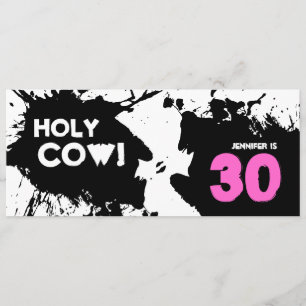 Convite para Festa de 30 Anos - Nossa!