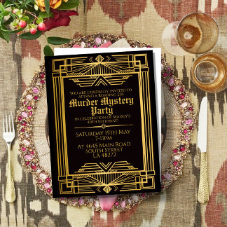 convite para festa de aniversário com tema de mist