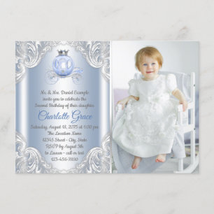 Convite para Festa de Aniversário da Princesa Cind