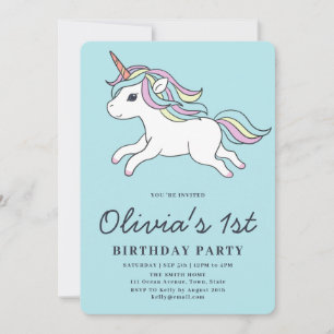 Convite para Festa de Aniversário de 1 ano do Unic