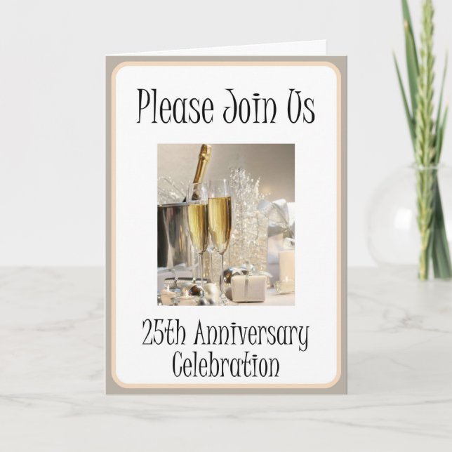 Convite para Festa de Aniversário de 25 Anos da Di (Frente)
