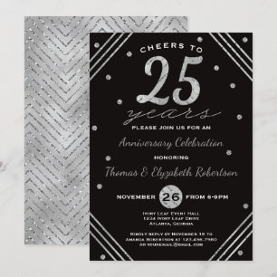 Convite para Festa de Aniversário de 25 Anos, Prat