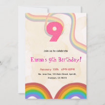 Convite para Festa de Aniversário de 9 anos do Arc
