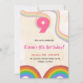 Convite para Festa de Aniversário de 9 anos do Arc