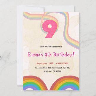 Convite para Festa de Aniversário de 9 anos do Arc