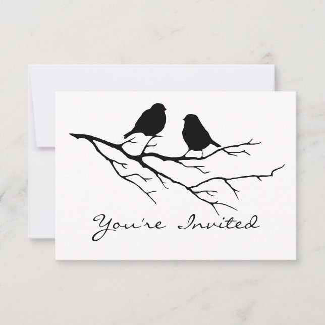 Convite para Festa de aniversário de Ano de Aves à (Frente)