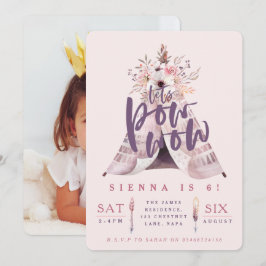Convite para festa de aniversário de árvore de pro