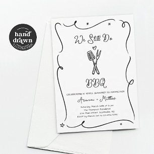 Convite para Festa de Aniversário de BBQ Ainda Faz