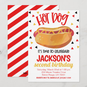 Convite para Festa de Aniversário de Cachorro Quen