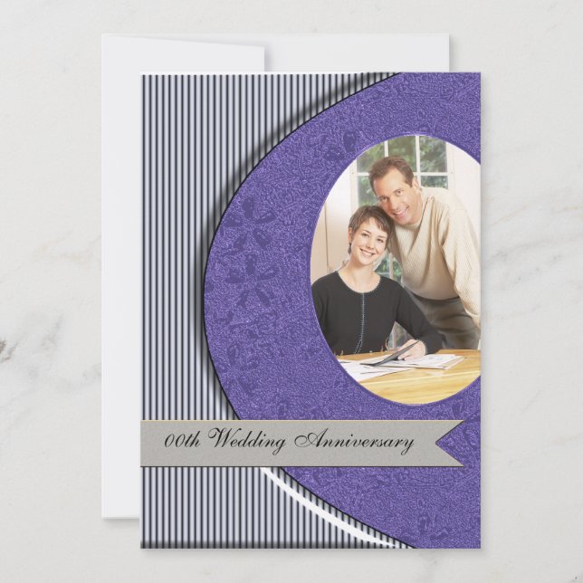 Convite para Festa de Aniversário de Casamento (Frente)