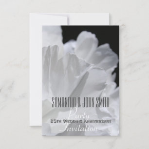 Convite para festa de aniversário de casamento de