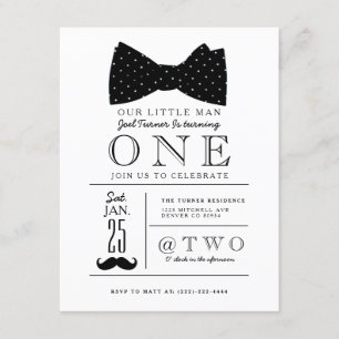 Convite para Festa de aniversário de Cavalheiros