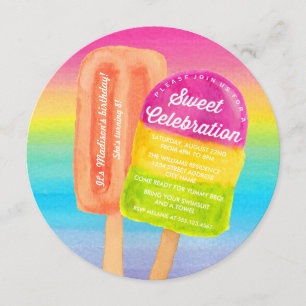 Convite para Festa de aniversário de Celebração