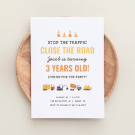 Convite para Festa de aniversário de Meninos de Ve