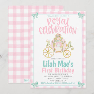 Convite para Festa de Aniversário de Princesa