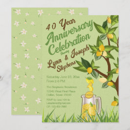 Convite para Festa de Aniversário de Verão com Lim