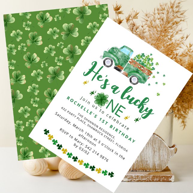 Convite para Festa de Aniversário do Sortudo Queri (Criador carregado)