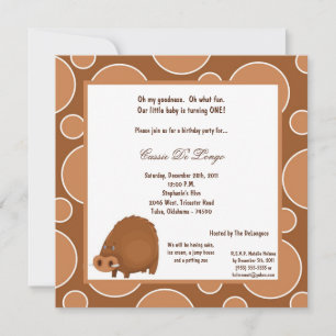 Convite para Festa de aniversário Pok-a-Dot do War