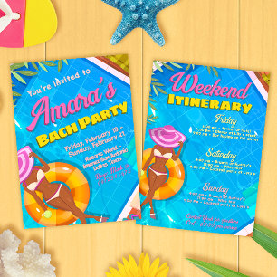 Convite para Festa de Bacharelado - Itinerário de 