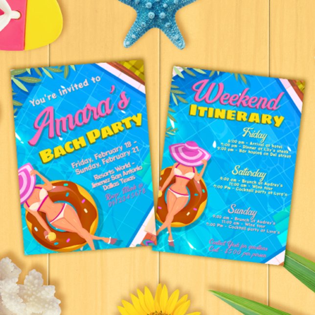 Convite para Festa de Bacharelado - Itinerário de  (Criador carregado)