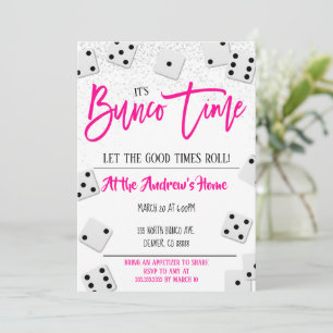 Convite para Festa de Bunco