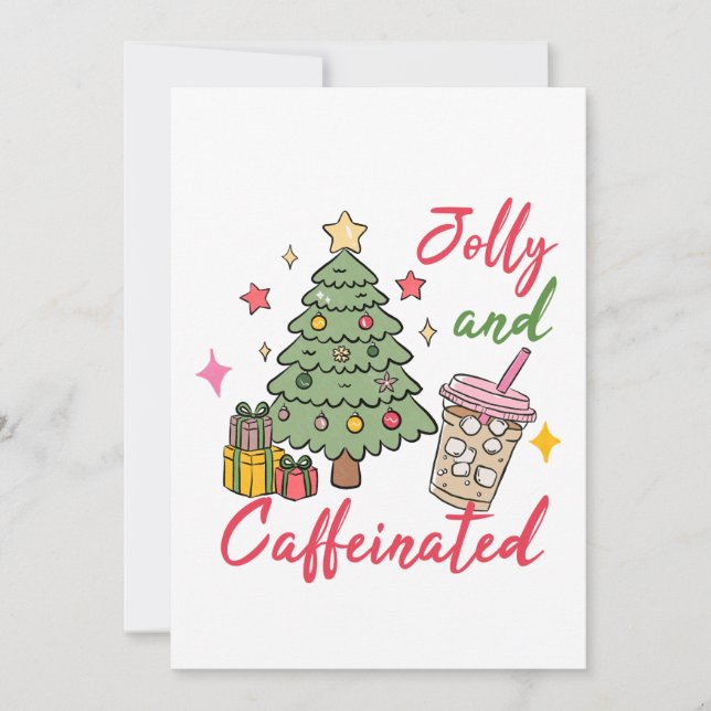 Convite para Festa de Café de Natal (Frente)