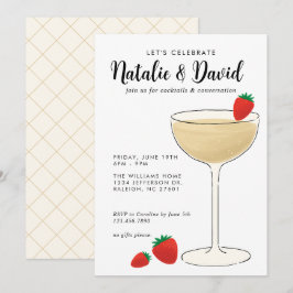 Convite para Festa de Cocktail
