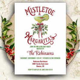 Convite para Festa de Cocktail das Festas de Natal