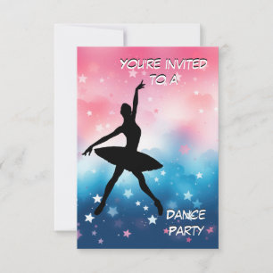 Convite para Festa de Dança