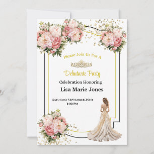 Convite para Festa de Debutante