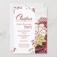 Convite para Festa de Decoração de Biscoitos de Na