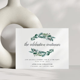 Convite para Festa de Depois do Casamento com Folh