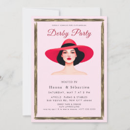 Convite para Festa de Derby de Chapéu