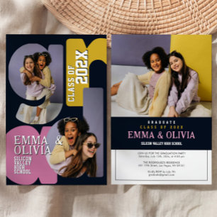 Convite para Festa de Dupla Formatura 