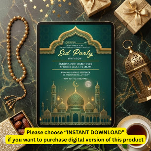 Convite para Festa de Eid