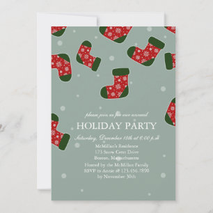 Convite para Festa de Férias Azuis