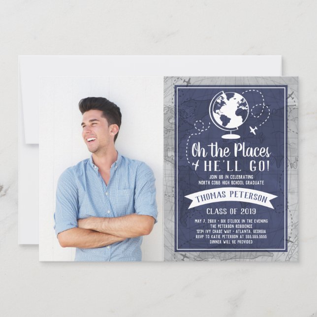 Convite para Festa de Formatura (Frente)