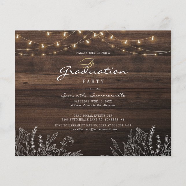 Convite para Festa de Formatura 2026 (Frente)