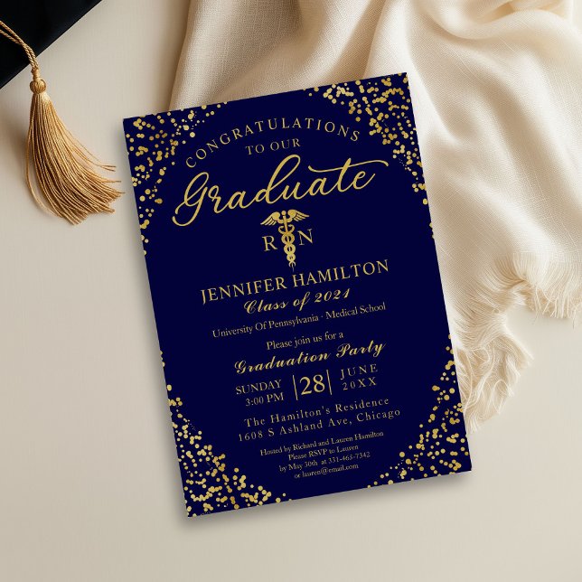 Convite para Festa de Formatura da Escola de Enfer (Criador carregado)