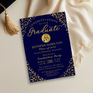 Convite para Festa de Formatura da Escola de Enfer