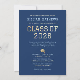 Convite para Festa de Formatura da Turma de 2026